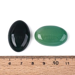 Natural Green Onyx Agate(Dyed & Heated) Cabochons&nbsp;G-N361-05B-03