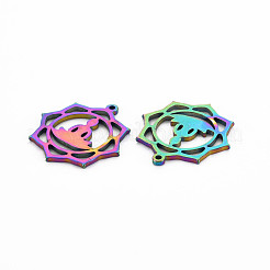 Chakra 201 Stainless Steel Pendants&nbsp;STAS-S119-153M