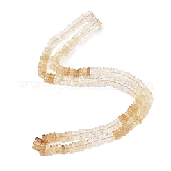 Heated Natural Citrine Beads Strands&nbsp;G-Z152-F01-01