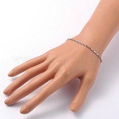 Tarnish Resistant 316 Surgical Stainless Steel Box Chain Bracelets&nbsp;BJEW-JB01865