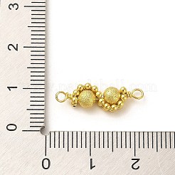 Rack Plating Brass Connector Charms&nbsp;KK-M266-15G