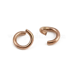 304 Stainless Steel Open Jump Rings&nbsp;STAS-M235-02D-RG