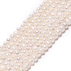 Natural Baroque Keshi Pearl Cultured Freshwater Pearl Beads Strands&nbsp;PEAR-N013-02J