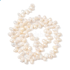 Natural Cultured Freshwater Pearl Beads Strands&nbsp;PEAR-I007-04A-01A
