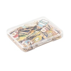 50Pcs 14 Styles Alloy Enamel Pendants&nbsp;ENAM-FS0003-15