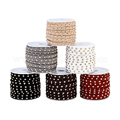 6 Rolls 6 Colors Faux Suede Cord&nbsp;LW-PH0002-37