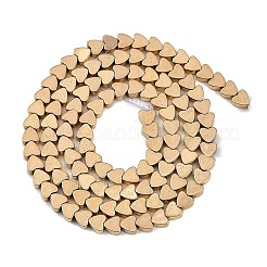 Electroplated Synthetic Non-magnetic Hematite Beads Strands&nbsp;G-G174-F01-02