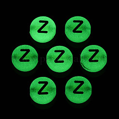 Luminous Frosted Acrylic Beads&nbsp;FACR-T008-02Z