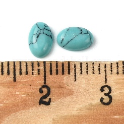 Synthetic Turquoise Cabochons&nbsp;G-A094-01A-44