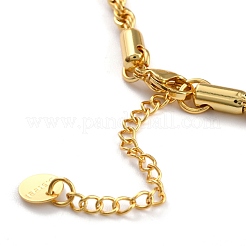 Alloy Enamel Oval with Virgin Mary Charm Bracelets&nbsp;BJEW-L652-19-G