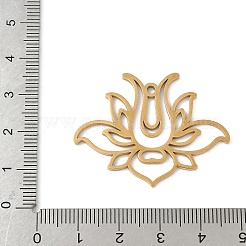 304 Stainless Steel Pendants&nbsp;STAS-V016-19G