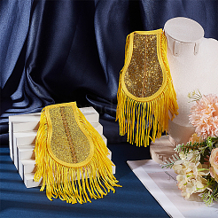Cloth Tassel Shoulder Epaulettes&nbsp;DIY-WH0816-203C