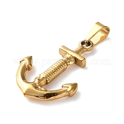 201 Stainless Steel Pendants&nbsp;STAS-U053-10B-G