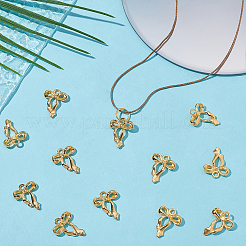 100Pcs Tibetan Style Alloy Pendants&nbsp;FIND-ME0001-02G
