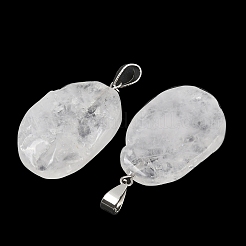 Natural Quartz Crystal Pendants&nbsp;G-C256-01A