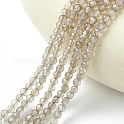 Natural Agate Round Beads Strand&nbsp;X-G-L084-4mm-08