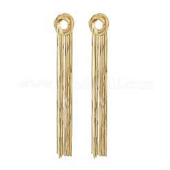 Brass Stud Earrings for Women&nbsp;EJEW-U050-01G