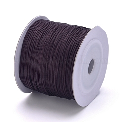 Nylon Braided Cord for Woven Jewelry Making Macrame Craft&nbsp;NWIR-D055-0.6mm-04