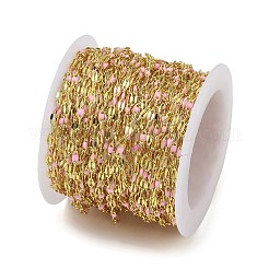 Rack Plating Brass Dapped Chains&nbsp;AJEW-Q153-02G-12
