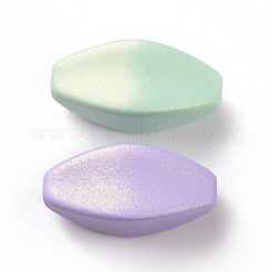 Rubberized Style Acrylic Beads&nbsp;OACR-F005-03A