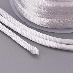 Nylon Satin Rattail Cords&nbsp;NWIR-L006-2mm-01