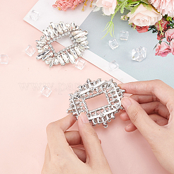 Alloy Crystal Rhinestone Shoe Decoration&nbsp;DIY-FG0003-75
