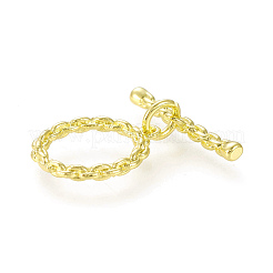 Brass Toggle Clasps&nbsp;KK-M108-D01