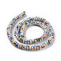 Handmade Polyester Clay Beads Strand&nbsp;CLAY-P001-02C