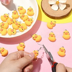 20Pcs Cartoon Opaque Resin Pendants&nbsp;RESI-CJ0003-73