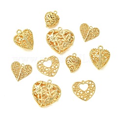 10Pcs 5 Styles Brass Pendants&nbsp;KK-TA0002-44