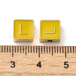 304 Stainless Steel Enamel Beads&nbsp;STAS-L022-293G-L