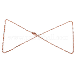 304 Stainless Steel Cable Chain Necklace Making&nbsp;STAS-P045-01
