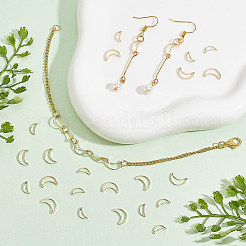 32Pcs 2 Style Brass & Alloy Linking Rings&nbsp;FIND-BC0005-02