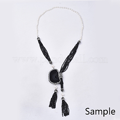 Dyed Natural Druzy Quartz Chandelier Components Links&nbsp;RB-Q215-010A