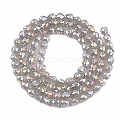 Electroplate Glass Beads Strands&nbsp;EGLA-T008-15A