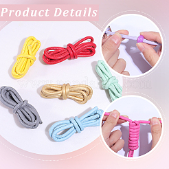 16Pcs 16 Colors Round PU Leather Cord&nbsp;OCOR-SC0001-15