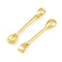 Brass Pendants&nbsp;KK-CBA9AB3-25G