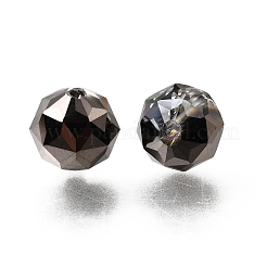 Electroplate Transparent Round Glass Beads&nbsp;GL-CBA6A73-FP02
