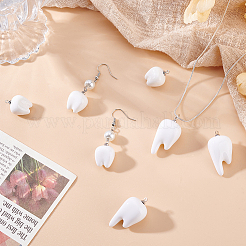10Pcs 2 Styles Resin Pendants&nbsp;RESI-GA0001-32