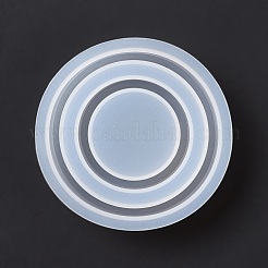 DIY Double Flat Round Shaped Food-grade Silicone Molds&nbsp;SIMO-D001-11