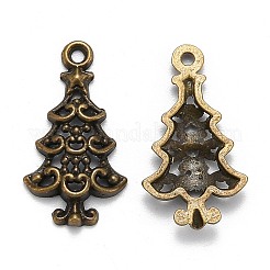 Christmas Mixed Style Tibetan Style Alloy Pendants&nbsp;TIBEP-F040-02AB