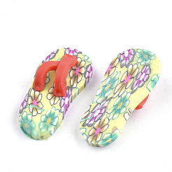 Handmade Polymer Clay Cabochons&nbsp;CLAY-S091-12