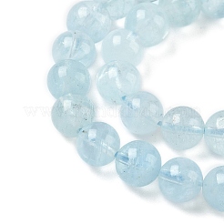 Natural Aquamarine Beads Strands&nbsp;G-D334-A01-6mm