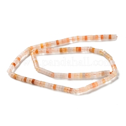 Natural Golden Silk Jade Beads Strands&nbsp;G-H230-64