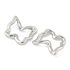 304 Stainless Steel Butterfly Linking Rings&nbsp;STAS-L293-10P