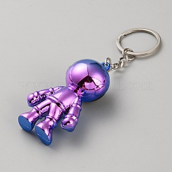 Plastic Keychain&nbsp;KEYC-WH0029-97D