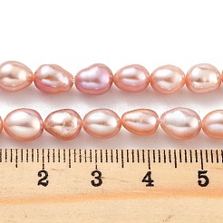Natural Cultured Freshwater Pearl Beads Strands&nbsp;PEAR-P062-29G-X
