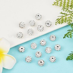 Pave Disco Ball Beads&nbsp;RB-H258-8MM-001-A