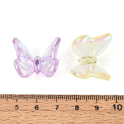 UV Plating Transparent Acrylic Beads&nbsp;TACR-T030-21M
