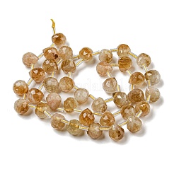 Natural Citrine(Heated) Beads Strands&nbsp;G-H297-B10-02